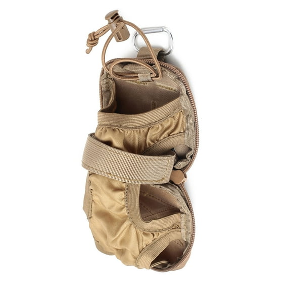 Portable Folding Water Bottle Bag Sleeve Invisible Pocket Secured Carrying