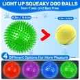thumbnail image 2 of Pelota Ousiya para perros de tamaño mediano y grande, iluminada y chirriante, 2 of 6