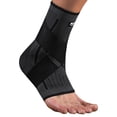 thumbnail image 1 of HEVIRGO 1Pc Ankle Brace Soft Anti-slip Nylon Stretch Foot Wrap Arch Support for Men, 1 of 10