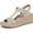 White, variant on Calera Women's Sandals Cream Snake Leather/Fabric Size 9.5 M