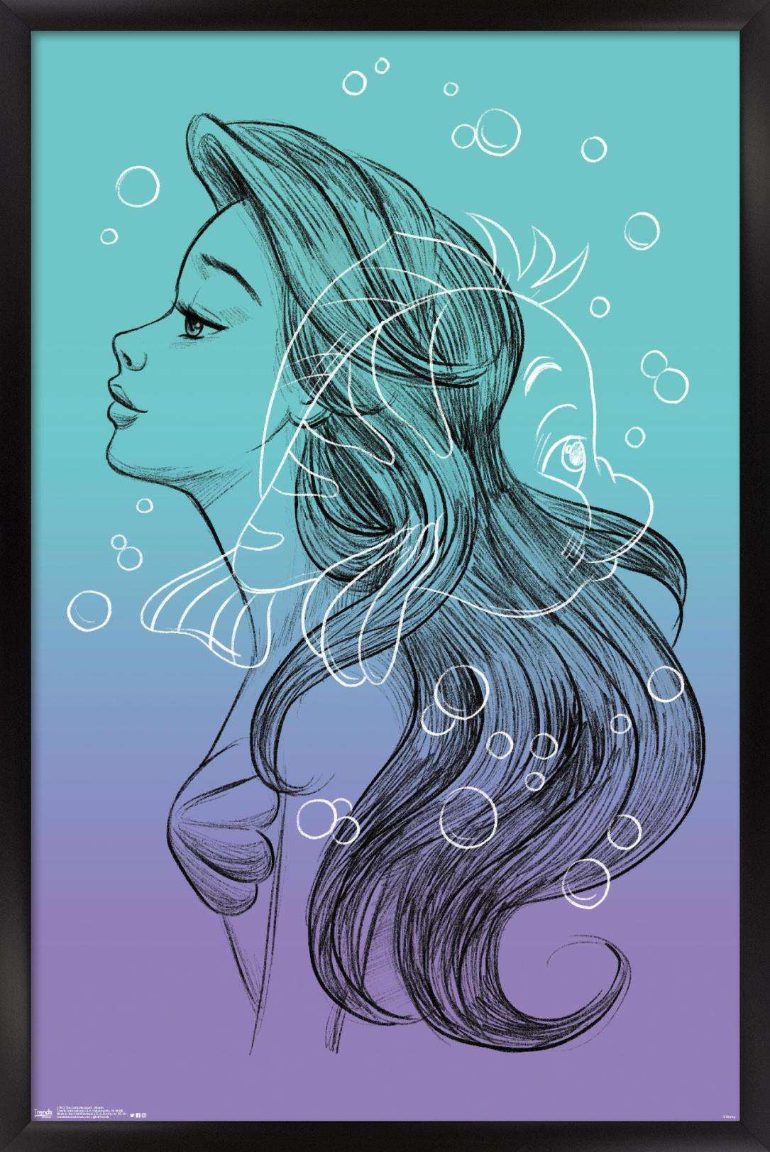 Ariel The Prince Sebastian Mermaid Drawing, Mermaid, prince, flower png |  PNGEgg