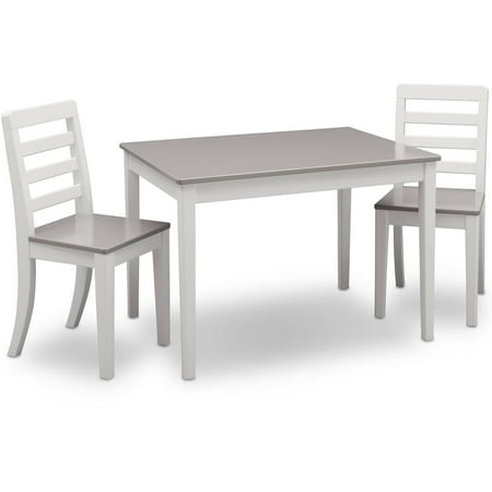 Delta Children Gateway Table and 2 Chairs Set, Multiple (Best Kids Play Table)