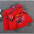 thumbnail image 2 of Chaqueta con capucha de dibujos animados para niños, ropa de abrigo con cremallera de Spier-Man, moda de invierno y otoño, 2 of 4