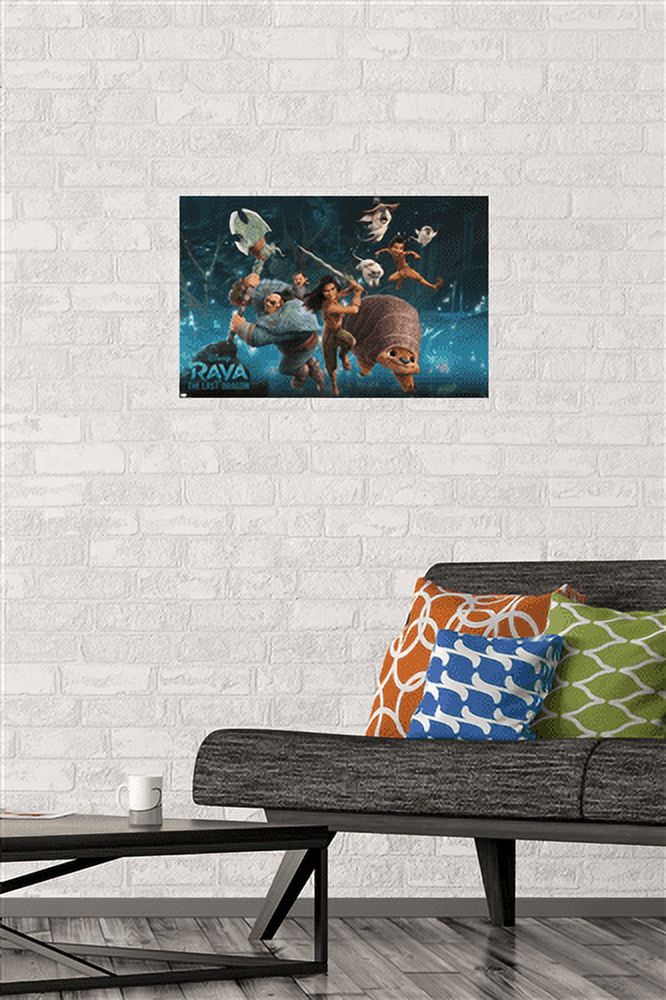 Disney Raya and the Last Dragon - Group Wall Poster, 14.725" x 22.375"