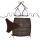thumbnail image 2 of WILLBEST Traje de Baño Natacion Bikini Sexy de Tres Piezas con Cordones y Espalda descubierta para Mujer, 2 of 8