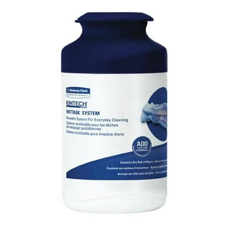 Kimtech KIM 77320 Small Canister Including Dispenser - 12 Rolls Per Case