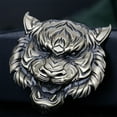 thumbnail image 4 of Tiger Head Auto Sticker Decal Body Decor Retro Self Adhesive 3D Decorative Badge, 4 of 8