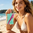 thumbnail image 3 of Multipurpose Mesh Zipper Pouch With Carabiner Clip Small Lightweight Mesh Organizer Bag For Cosmetics Keys Cards Mini Portable Storage Pouch For Dail, 3 of 6
