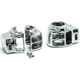 thumbnail image 2 of Krator Chrome Handlebar Switch Housings Control Cover Kit Compatible with 2009-2012 Harley Davidson Tri Glide Ultra Classic, 2 of 4