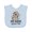 AE-Light Blue, variant on Inktastic My Nana Loves Me Granddaughter Horse Girls Baby Bib