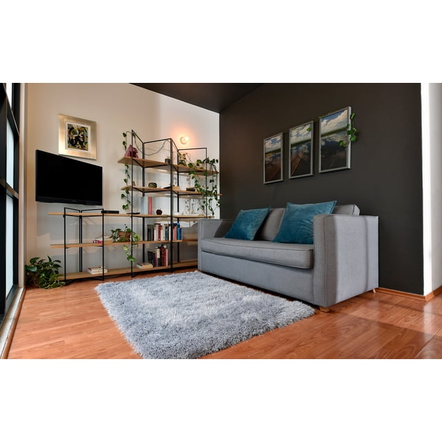 Livingreen Tapete Duero 011 Gris Claro Sala Mediano 120 x 170 cm Livingreen Tapete de área