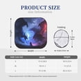 thumbnail image 3 of JUNZAN Red And Blue Fire Dragon Pattern Car Windshield Sun Shade | Reflective Sunshade | Foldable 2-Piece Sun Shield Protect Your Car | Fits Sedans, SUVs, Hatchbacks-Medium, 3 of 6