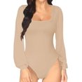 thumbnail image 2 of Xishao playera de manga larga con cuello redondo para mujer Xishao ropa, 2 of 2