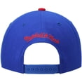 thumbnail image 4 of Men's Mitchell & Ness Royal/Red Denver Nuggets Hardwood Classics Team Two-Tone 2.0 Snapback Hat, 4 of 5