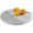 Azul Cristallo, variant on PETGLE Marble Cutting Board for Kitchen, 12x8 Inches Stone Slab Pastry Cheese Board, Rectangular Serving Tray for Bathroom Countertop, Marble Vanity Tray for Jewelry Cosmetics Perfume (Grey)