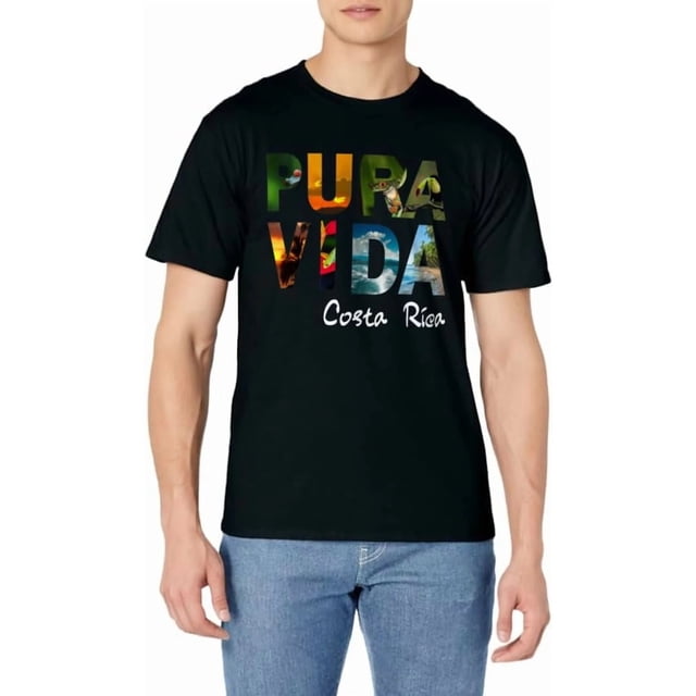 Camiseta Unisex "Pura Vida" Costa Rica - Regalo y Recuerdo para Mujer