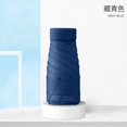 thumbnail image 1 of Mini Flat 60% Color Handle Black Sun Umbrella Ladies Small Portable Bag Sun Umbrella Printable, 1 of 6
