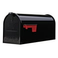 thumbnail image 1 of Gibraltar Mailboxes Elite Medium Capacity Galvanized Steel Black, Post-Mount Mailbox, E1100B00, 1 of 4