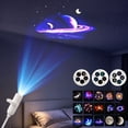 thumbnail image 5 of MYUNNIL 2-in-1 Galaxy Projector Night Light, Plug-and-Play HD Mini USB Starry Projector with 360° Adjustable Design, Creative Portable Soft Night Light for Bedroom Car Home Decor, (15 Sliding Films), 5 of 8
