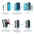 thumbnail image 4 of Lot de 2 Joysticks Joycon de Remplacement, Sticks Analogiques pour Nintendo Switch, Pièces de Remplacement et Kit de Réparation pour Joysticks Joycon et Switch Lite, Inclut Boucles Métalliques, Tournevis, Capuchons de Poignées de Pouce, TPR, 4 of 6