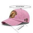 thumbnail image 3 of Gorra de béisbol vintage de vaca Gorra de béisbol, 3 of 6