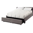 thumbnail image 3 of Modus Geneva Tufted Queen Platform Storage Bed in Dolphin, 3 of 8