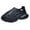Black, variant on Men's Arch Support Athletic Clogs Closed Toe EVA Foam Non Slip Cushion Footbed Casual Outdoor Walking Beach Garden Slippers Slip on Sandals