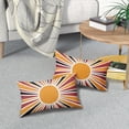 thumbnail image 7 of Boho Pillow Covers 12x20 Set of 2 Modern Abstract Multicolored Sun Throw Pillows Bohemian Style Outdoor Decorative Pillowcase Linen Lumbar Cushion Cover Decor for Home Couch Sofa Bed, 7 of 7