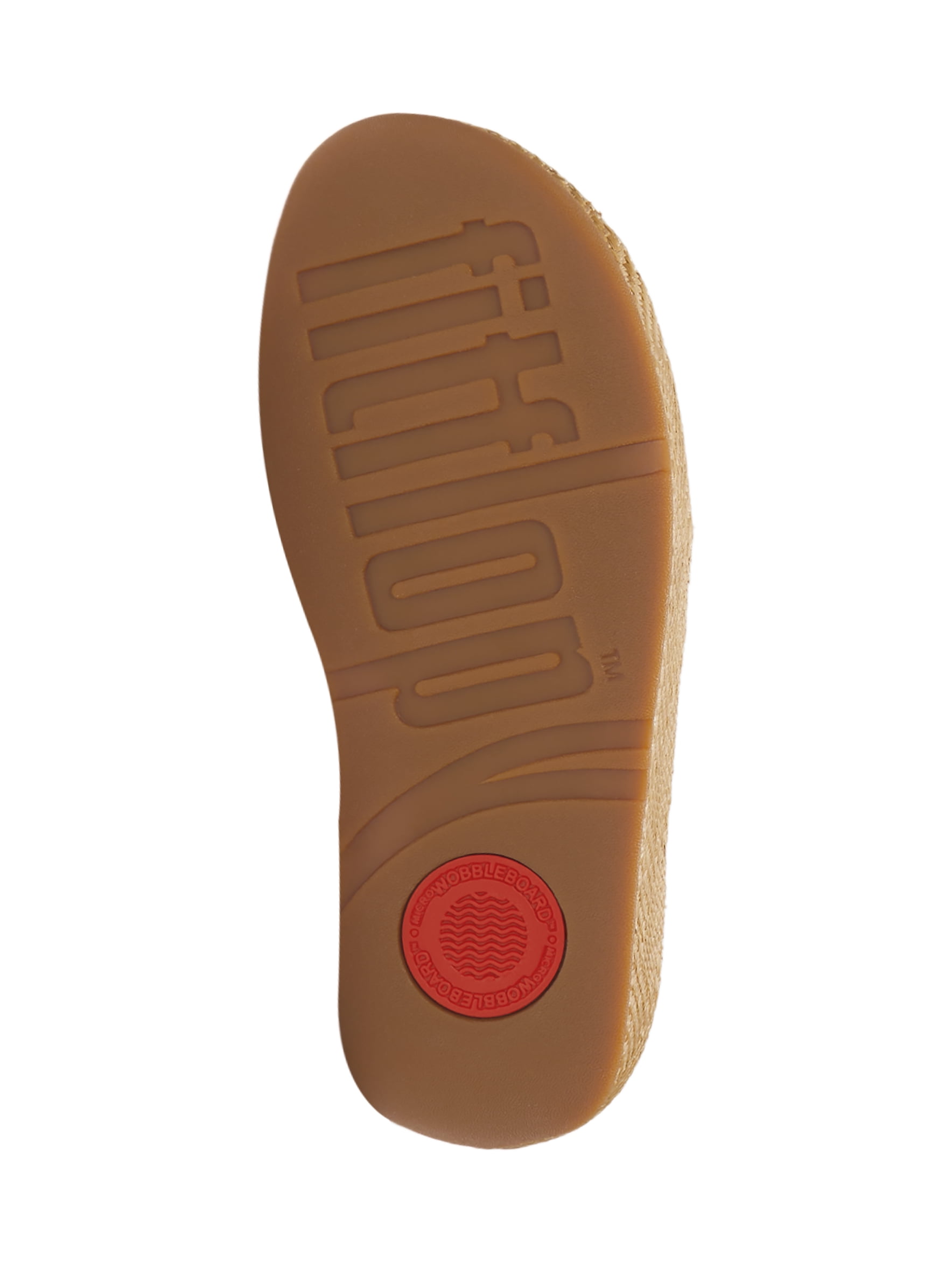 Fitflop Women's Lulu Lux Graphic-Weave Leather Cross-Strap Slide Sandals