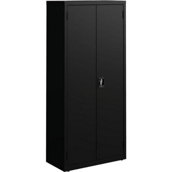 Lorell  720 lbs Slimline Storage Cabinet, Black