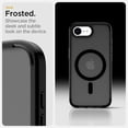 thumbnail image 3 of Funda Spigen Ultra Hybrid MagFit para iPhone 16e Frost, color negro, 3 of 8