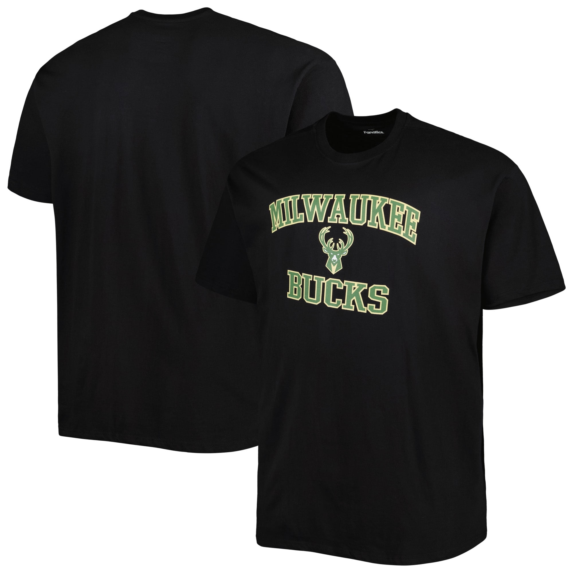 Camiseta negra de Milwaukee Bucks Big Tall Heart Soul para hombre in Ecuador at USD 109 Rating 5