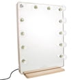 thumbnail image 3 of Impressions Vanity Hollywood Glow XL 2.0 Lighted Vanity Mirror with Detachable Base (Glossy White), 3 of 16