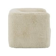 thumbnail image 4 of ACME Upendo Yakety Yak Sand Fabric Upholstered Chair with Swivel in Beige, 4 of 5