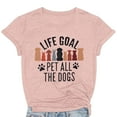thumbnail image 4 of TINZ T-Shirt Décontracté à Manches Courtes Imprimé pour Femmes Col Rond Tee Graphique pour Usage Quotidien Très Grand Femmes T-Shirts Femmes Tees, 4 of 4