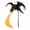B, variant on Leutsin Snowman Magic Fountain Garden Light Stake, Solar Powered Flowing Snowflake LED Christmas Garden Light with Cascading Stars, Waterproof Outdoor Garden Stake for Christmas Yard Decor