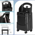 thumbnail image 2 of Advwin 20" Carry on Luggage with Seat for Kids, Hardside Lightweight Ride on Suitcase with 4 Spinner Wheels & TSA Lock for Travel, Black, 2 of 8
