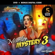 Amazing Hidden Object Games: Murder Mystery Vol. 3 - 5 Pack, PC DVD with Code