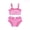 Red, variant on Korean Style Girls Swimwear Cute Bow Ruffle Strap Sunsuit For Baby Toddler And Kids Beach Pool Party,Swimwear Sets Sizes 6-7 Years Yellow