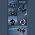 thumbnail image 3 of Auriculares, Cancelación de Ruido Cómodo auriculares inalámbricos auriculares de batería larga para deportes, 3 of 7