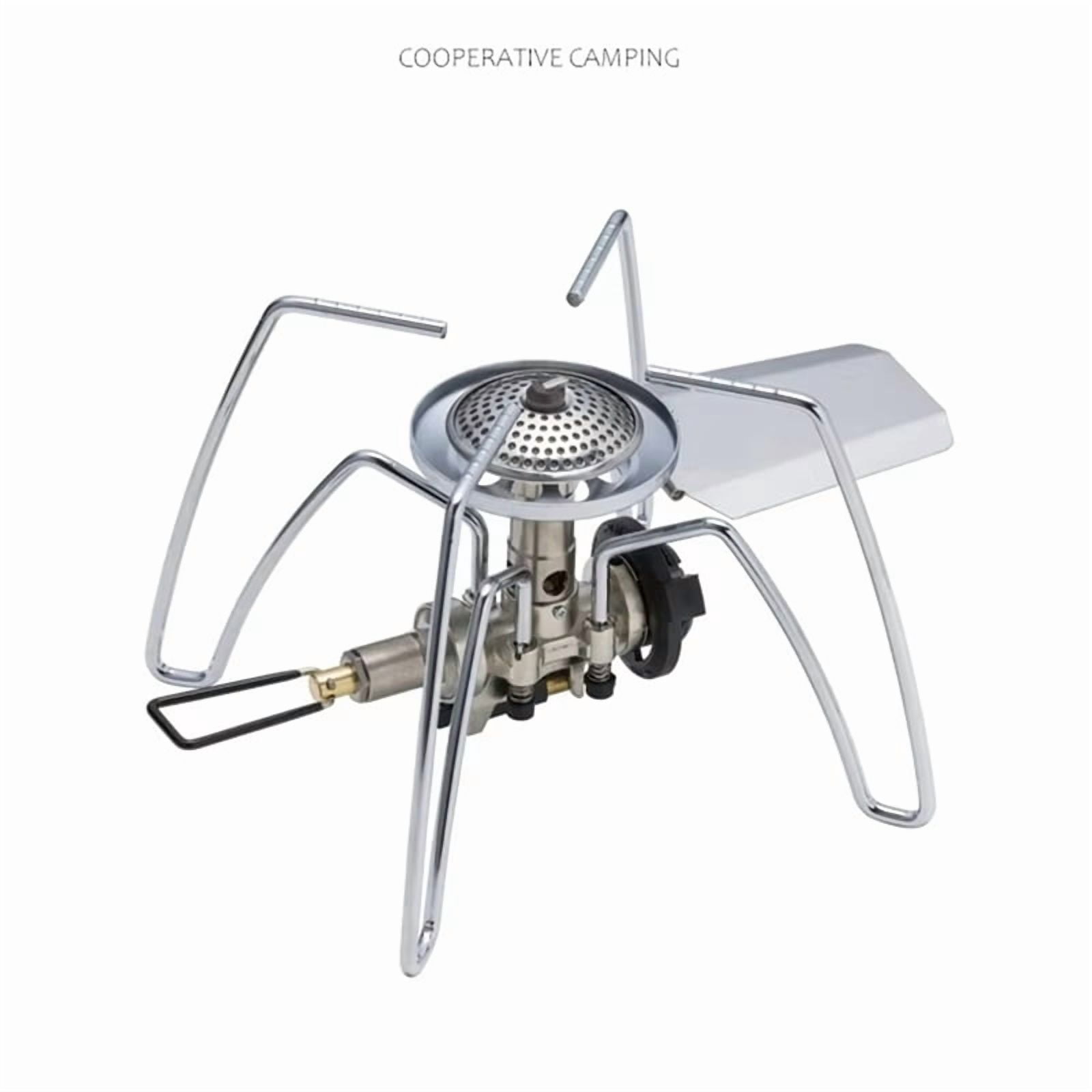 Outdoor Ultralight Camping Gas Stove Spider Split Gas Burner Cooking Stove Single Burner One-Piece Cassette Stove