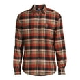 thumbnail image 6 of George Men's Long Sleeve Flannel Shirt, Sizes XS-3XLT, 6 of 8
