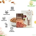thumbnail image 2 of Pure Almonds Roasted Lightly Salted By Grabpure 200gm, | Rich In Fiber Perfect For Brain Healthy & Delicious Snack Dry Fruits | 7.0 Ounce, 2 of 3