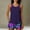 #626-Purple, variant on Women's Conservative Hawaiian Print Tankini Swimsuit with Padded Bra and Pocket for Beach Swimming and Vacation