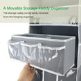 thumbnail image 6 of Baby Hanging Organizer 5-Shelf Over-the-Door Organizer with Diaper Caddy, Grey, 1 Count, 6 of 6
