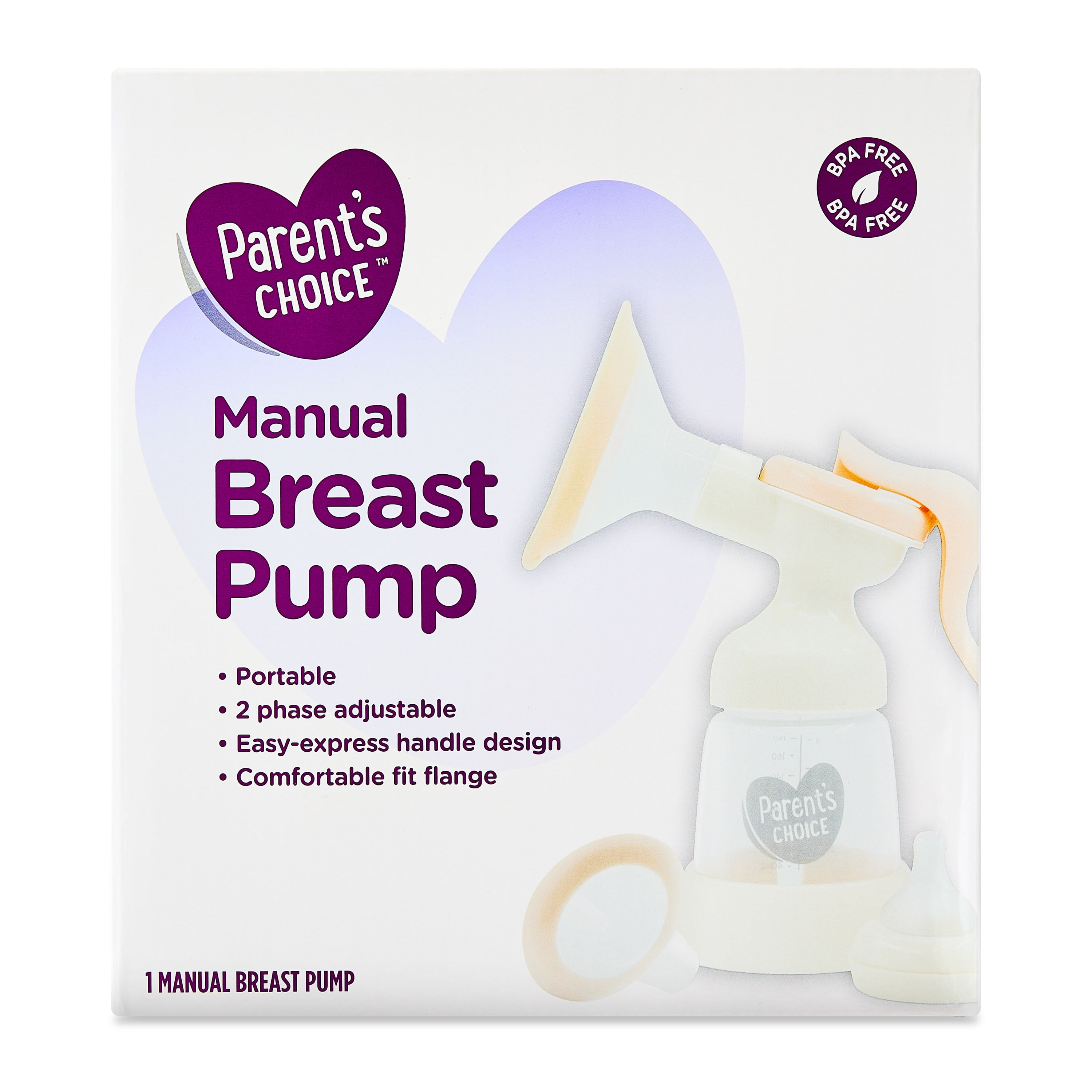 Parent's Choice Manual Breast Pump