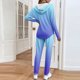thumbnail image 5 of Neewe Womens 2 Piece Outfits Lounge Hoodie Sweatsuit Sets Oversized Sweatshirt Baggy Fall Fashion Sweatpants with Pockets, 5 of 6