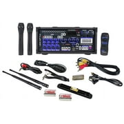 VOCOPRO CHAMPIONREC3 200W 3 Channel Multi-Format Portable P. A. System with Digital Rec