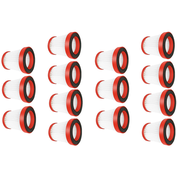 14Pcs for Deerma VC01/VC10 Cordless Vacuum Cleaner Accessories H11 Filter Grade Folding Filter