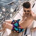 thumbnail image 2 of luoweisi Men's Beach Shorts Quick Dry Swim Trunks with Mesh Lining Butterfly 2XL, 2 of 5